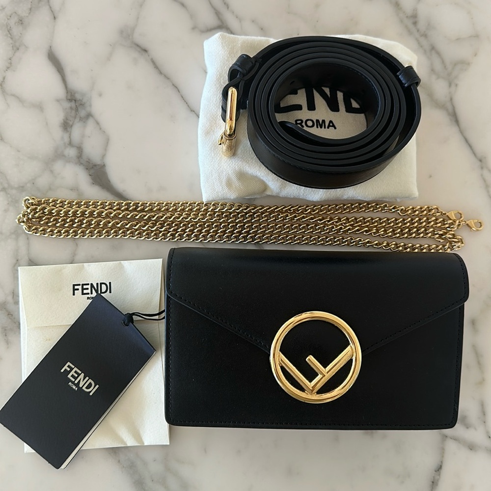 NWT FENDI Belt Bag // F logo